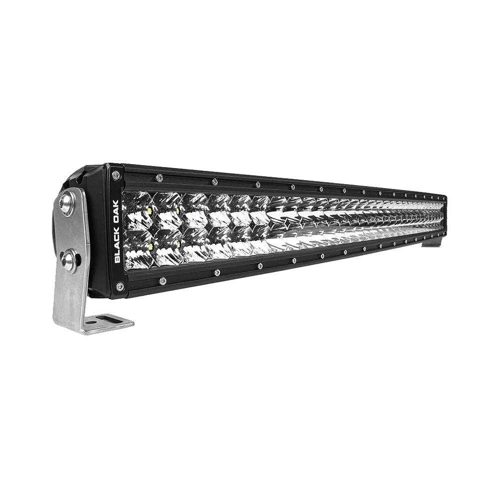 Black Oak Pro Series 3.0 Curved Double Row 30&quot; LED Light Bar - Combo Optics - Black Housing [30CC-D5OS]