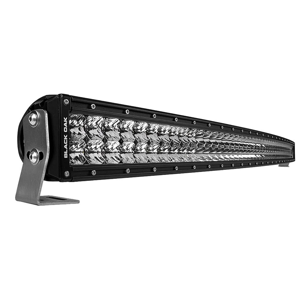 Black Oak Pro Series 3.0 Curved Double Row 40&quot; LED Light Bar - Combo Optics - Black Housing [40CC-D5OS]
